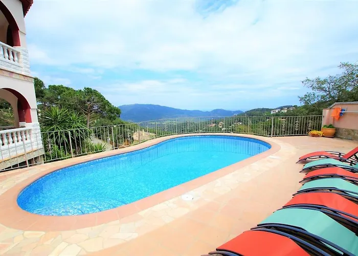 V&v Lloret-villa Christine, Lujosa 17 Personas Villa Lloret de Mar