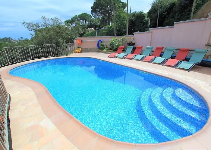 V&v Lloret-villa Christine, Lujosa 17 Personas