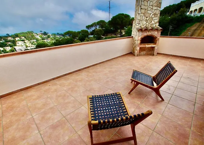 V&v Lloret-villa Christine, Lujosa 17 Personas Льорет-де-Мар